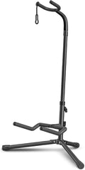 Adjustable Guitar Stand – Universal Stand for Acoustic, Electric & Bass Guitars, Foldable & Portable, Heavy Duty Metal