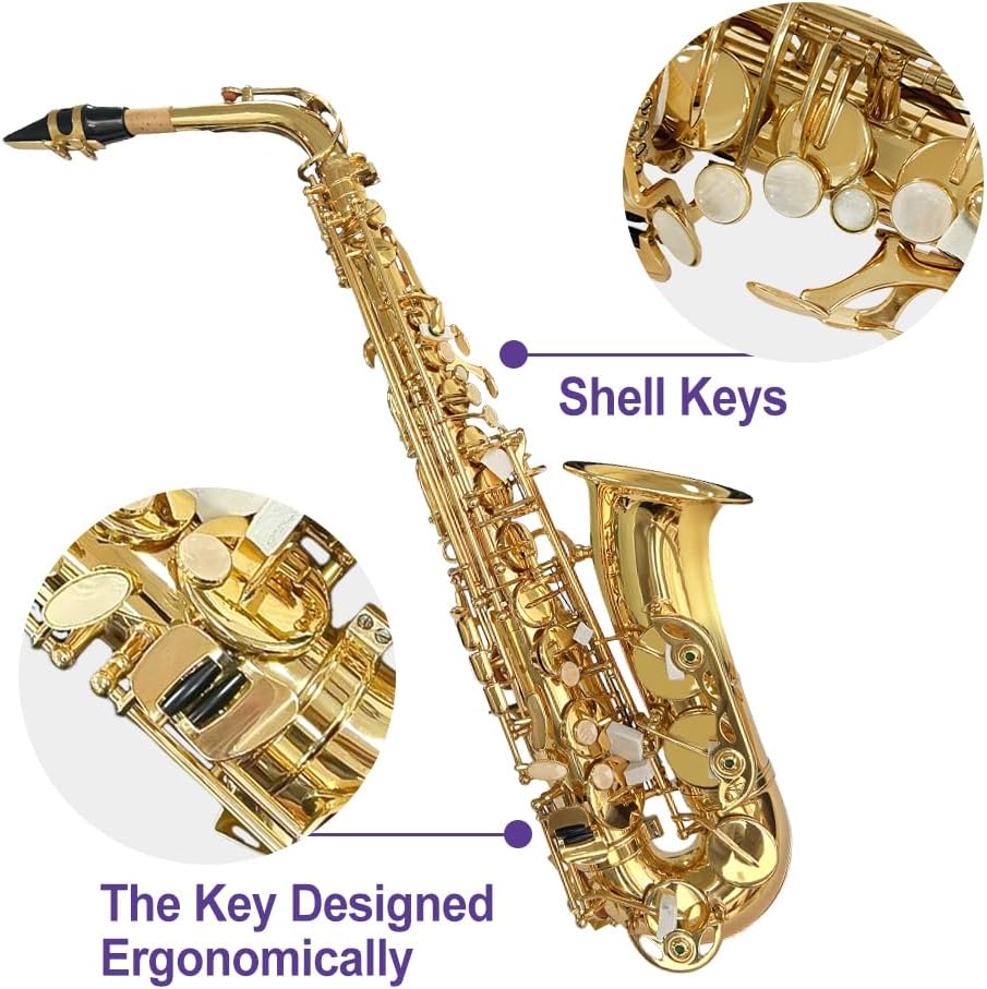 Cabrera Music Beginner Alto Saxophone Kit-Teacher Recommended