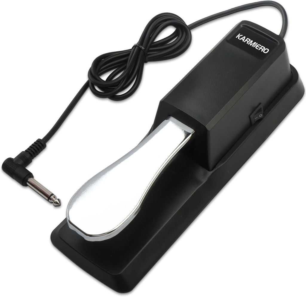 Keyboard Sustain Pedal – Universal Piano Style Pedal for Digital Keyboards