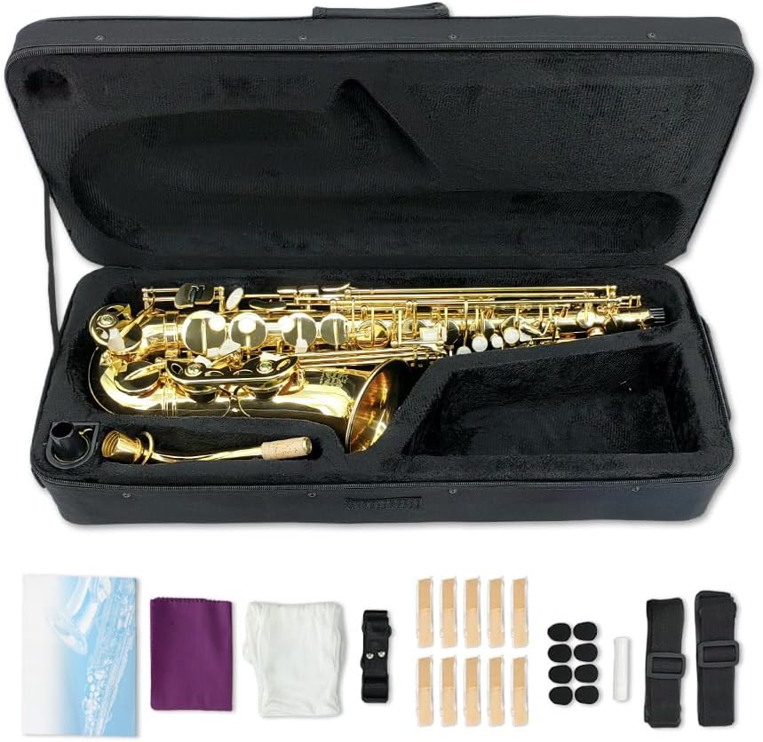 Cabrera Music Beginner Alto Saxophone Kit-Teacher Recommended