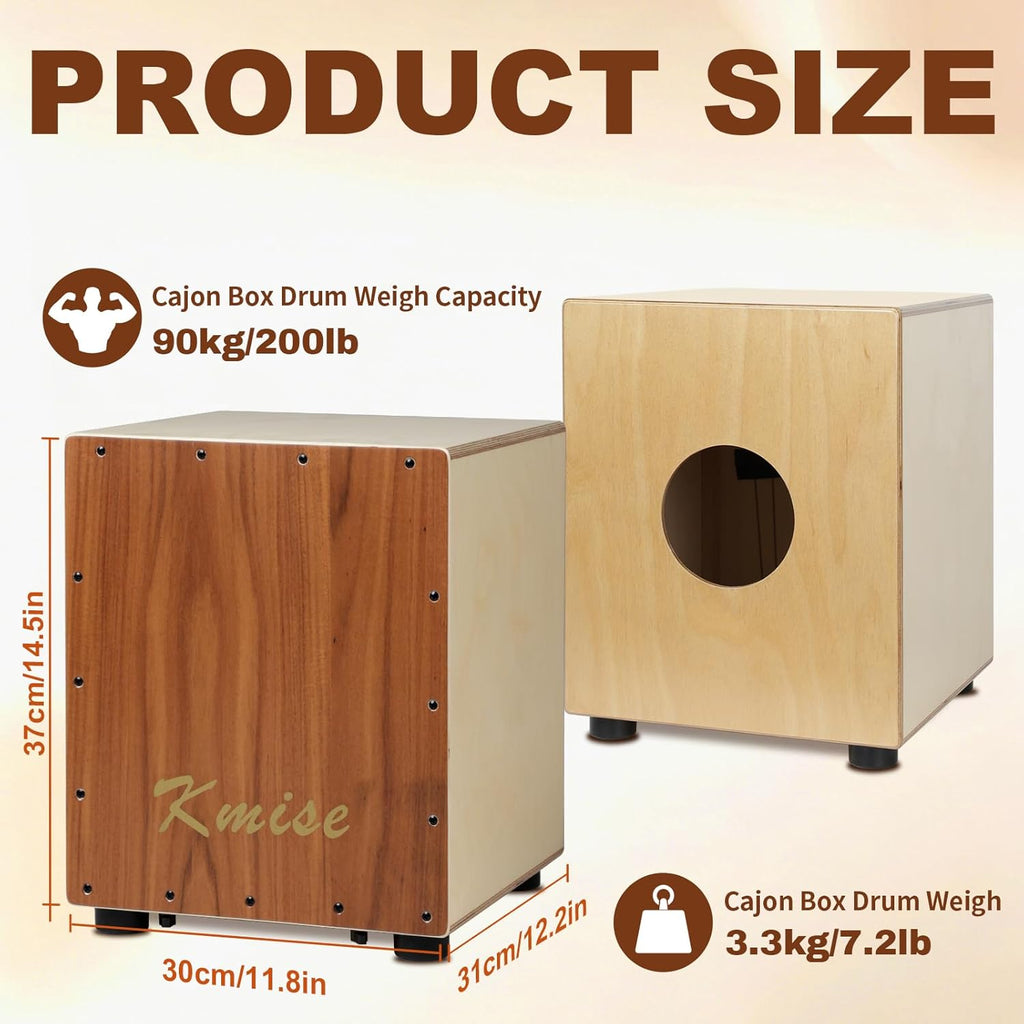Cajon Drum - Acoustic Box Drum