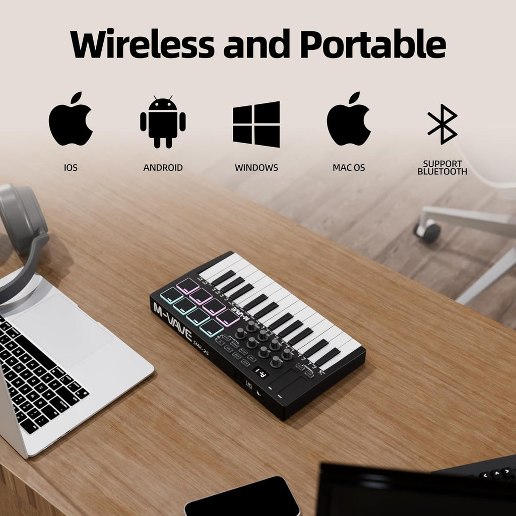 Mini MIDI Keyboard Controller