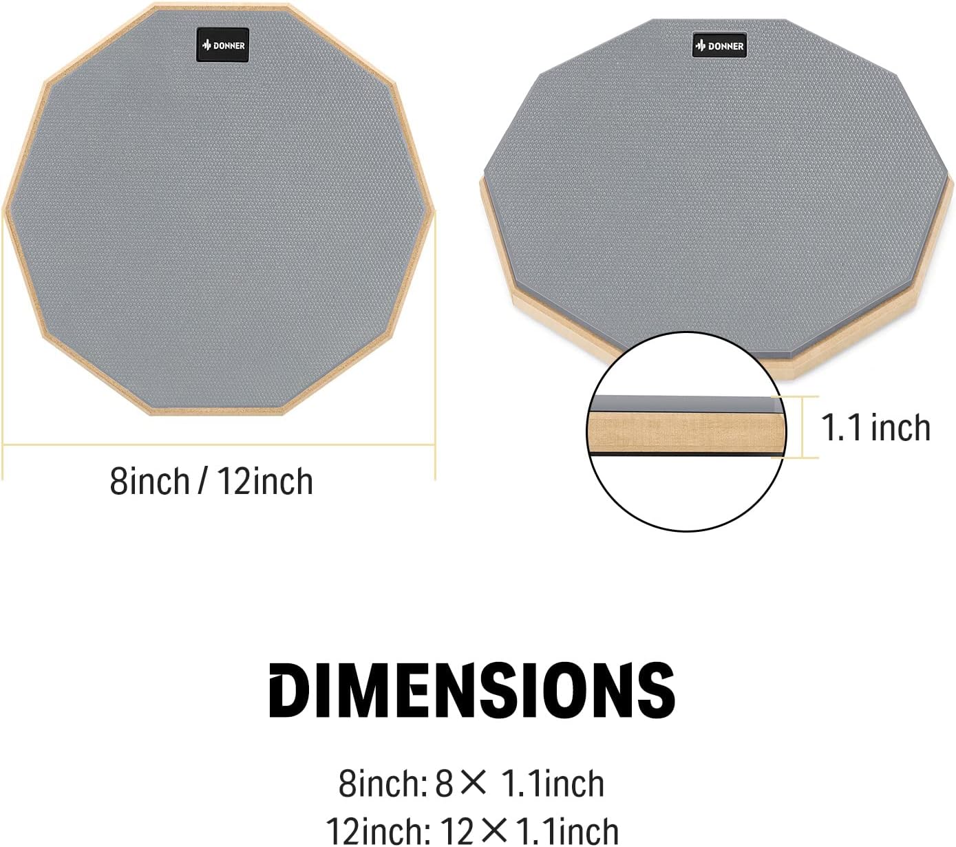 Drum Practice Pad for Beginners