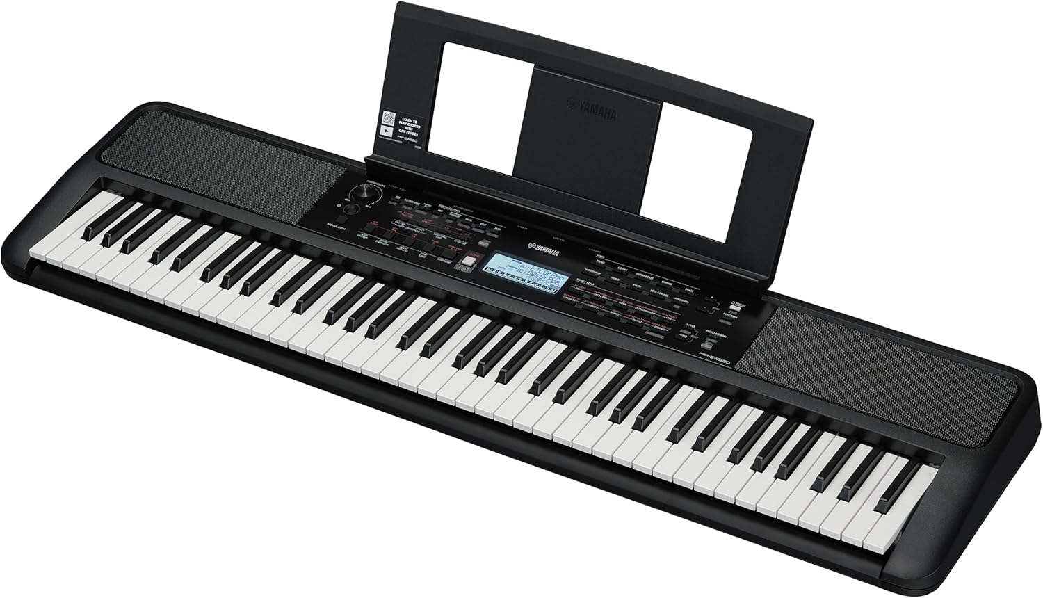 76-Key Touch Sensitive Keyboard – Beginner Digital Piano with Stand & Power Adapter