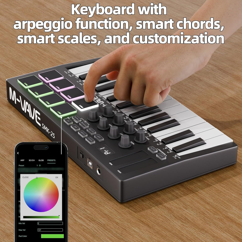 Mini MIDI Keyboard Controller